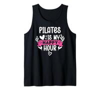 Pilates is My Happy Hour Hot Girls Do Pilates Instructor Era Débardeur