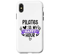 Pilates is My Happy Hour in Pilates Era Pilates Instructor Coque pour iPhone X/XS