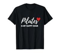 Pilates is My Happy Hour Stress Relief T-Shirt Graphique avec Valeur