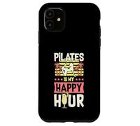 Pilates is My Happy Hour Style Tropical Coque pour iPhone 11
