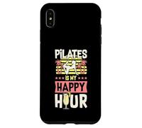 Pilates is My Happy Hour Style Tropical Coque pour iPhone XS Max