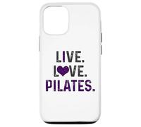 Pilates Live Love Drôle Yoga Pilates Instructeur Sports Coque pour iPhone 12/12 Pro