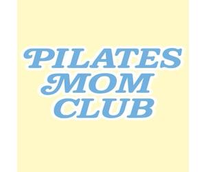 Pilates Mom Club Notebook: Aesthetic Pilates Journal & Lined Fitness Notebook for Pilates Moms