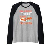 Pilates pensait que vous aviez dit « Pies Lattes Fun ». Manche Raglan