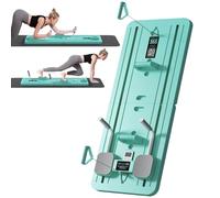 Pilates Reformer - Ab Pilates Roller Board, planche d'entraînement complet du corps, outil multifonctionnel pour la thérapie physique, outil à la maison pour hommes et femmes, entraînement de fitness