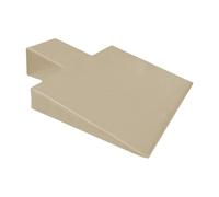 Pilates Reformer Bloc de cale pour salle de sport à domicile et utilisation en studio, accessoire rembourré pour exercices d'entraînement d'endurance du corps