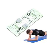 Pilates Reformer Board - Planche De Fitness Portable Avec Cordons De Serrage Réglables, Entraînement Complet Du Corps, Flexibilité, Force, Endurance, Coordination, Entraîneur Abdominal, Système Coulis