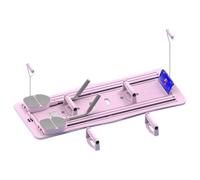 Pilates Reformer Machine, Pilates Equipment, Pilates Fitness Board, Foldable Pilates Reformer, Pilates Machine Set, Portable and Space Saving Workout Equipment for Women Men