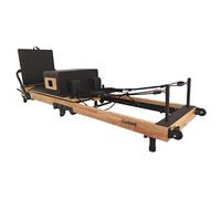 Pilates reformer pliable en bois