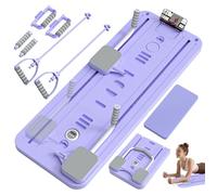 Pilates Reformer Upgraded Planche Pilate Maison Multifonction Pilates Board Pliabl Entraînement Complet du Corps