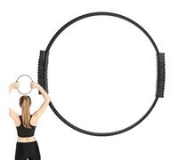 Pilates Ring Circle, Pilates Ring Fitness Circle, Lightweight & Durable Foam Padded Handles, Double-Grip Non-Slip Ergonomic, Pilate's Fitness Circles For Home Gym Dorm Apartment Workout Beginners