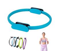 Pilates Ring Fitness Trainer, Pilates Ring Magic with Double Padded Handles, for Toning Arms, Legs Men and Women (Blue)
