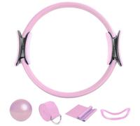 Pilates Ring Set - Pilate Ball Rings Resistance Bands Sets | 5X Ligaments De Yoga Ceintures De Tension, Équipement D'entraînement pour La Stabilité, La Forme Physique Et L'énergie Nucléaire