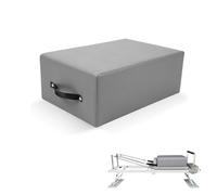Pilates Sitting Box - Accessoire essentiel pour machine de reformage, améliore l'amplitude des mouvements, la flexibilité et la force