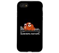 Pilates Wine Reformer Pilates avec Paresseux Coque pour iPhone SE (2020) / 7/8