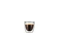 pilatus set 2 verres double paroi 0.08 l transparent
