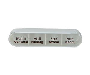 Pilbox® Daily Pilulier Blanc / Marron Boîte 1 pc(s)
