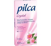 Pilca bandes de cire froide utilisables pour le corps et le visage 20 pièces