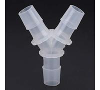 Pilde de Type Y Transparent 10pcs avec des Réservoirs de Poisson, Aquarium 3-WEGS -Plugs pour une Bonne connectivité en Matière Plastique, Qui Peut être utilisé sur le Tube et le Tuyau de Silicone