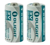 Pile 3V CR123A Li-Fe 1600 mAh - 2 pcs. Olight