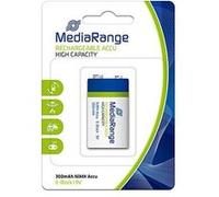 Batterie rechargeable MediaRange MRBAT124 HR22 6HR61 9V 300mAh