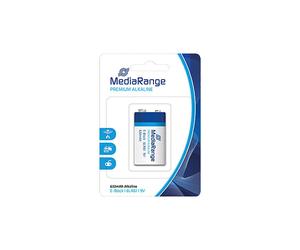 Pile 6LR61 - 9V non-rechargeable MediaRange Alcaline - MRBAT107