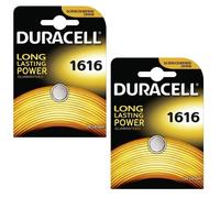 Pile à pièce - Duracell - CR1616 - 3V - Lithium - 2 pièces