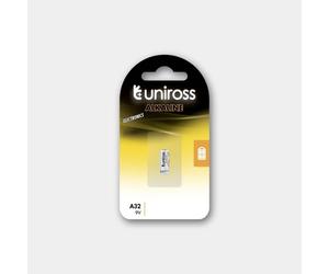 Pile A32 Uniross Alcaline 9V