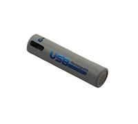 Pile AAA avec Port de Charge USB-C Li-ion 1.5V 600mAh 0.9Wh Rechargeable Blanc