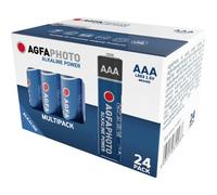 Pile AAA LR3 AgfaPhoto lot de 24 piles AAA LR03 alcaline 1.5V pack économique