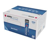 Pile AAA LR3 AgfaPhoto lot de 48 piles AAA LR03 alcaline 1.5V pack économique