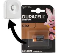 Pile adaptée au détecteur de mouvement Osram Lightify Motion 1x Duracell CR2 pile au lithium