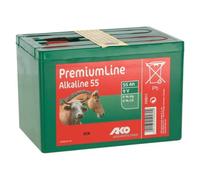 AKO Batterie alcaline 9 V 210 Ah alcaline Alimentation pour clôture de pâturage Tension constante Longue durée de Vie