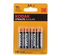 Pile alcaline 1.5v lr06 aa kodak xtralife alkaline (x4) G