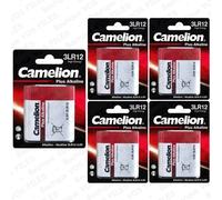 3 X Camelion 3LR12 Alkaline-Plus 4,5V Pile Plate Blister