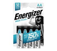 4 Piles Alcalines AA / LR6 Energizer Max Plus