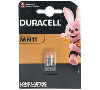 Pile alcaline Duracell MN11 6 volts, dimensions 16 x 10 mm