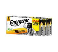 Pile alcaline Energizer Power AA - Pack de 24 LR06