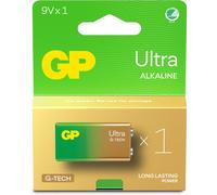 Pile alcaline GP Ultra 9 V, paquet de 1