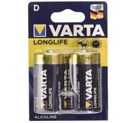 20x Varta Longlife D 1,5 V Mono Alcaline Batterie LR20 (10x2 Blister) 4120