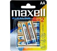 Pile alcaline MAXELL AA, LR-6, 4+2 pièces en pack, 1,5V