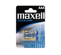 Pile alcaline - MAXELL - LR03 (AAA) - 1 5 V - Lot de 2 - Longue durée