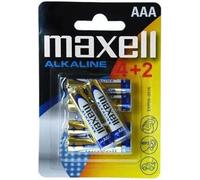 Pile alcaline MAXELL LR03 AAA 1,5V /4+2 pièces dans un paquet