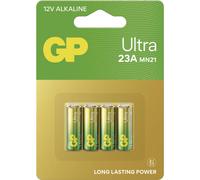 Pile alcaline spéciale ULTRA GP 23A 12 V, 4 pièces, B30234