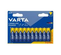 Pile alcaline Varta Longlife Power AA 4906 LR06 (paquet de 10)