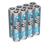 Pile ANSMANN AAA 800mAh micro NiMH 1,2V ¿ 1000x rechargeable (lot de 8)