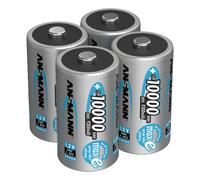Pile ANSMANN D 10000mAh mono NiMH 1,2V ¿ 1000x rechargeable (lot de 4)