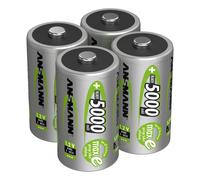 Pile ANSMANN D 5000mAh mono NiMH 1,2V ¿ 1000x rechargeable (lot de 4)