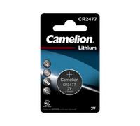 Pile au lithium CR2477 PANASONIC 3Vdc 1000mA Dimensions 24.5x7.7mm