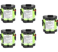 Pile au lithium de rechange, capacité 18V 3000mAh, compatible avec les modèles Gardena, 5 pièces